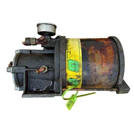 Centralsmörjnings behållare